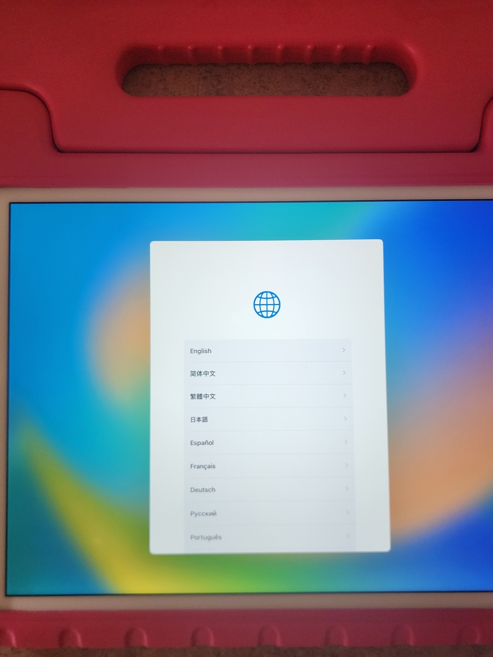 White Ipad Pro with Pink  Protective Case - Sleek Touchscreen Tablet
